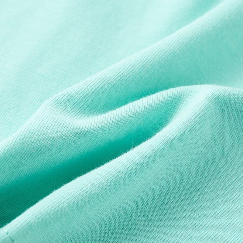 Világosmenta színű gyerek felső 92