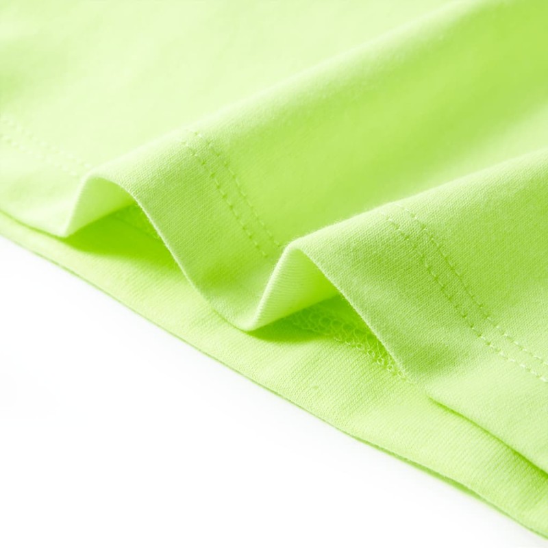 Neon sárga gyerekpóló 92