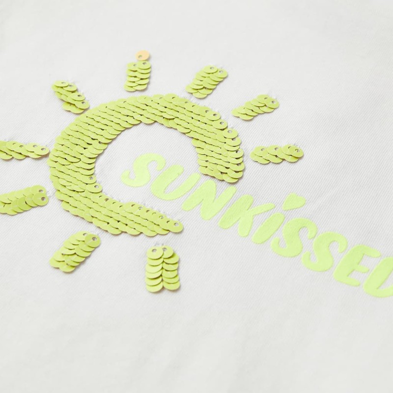 Ekrü színű gyerekpóló 92