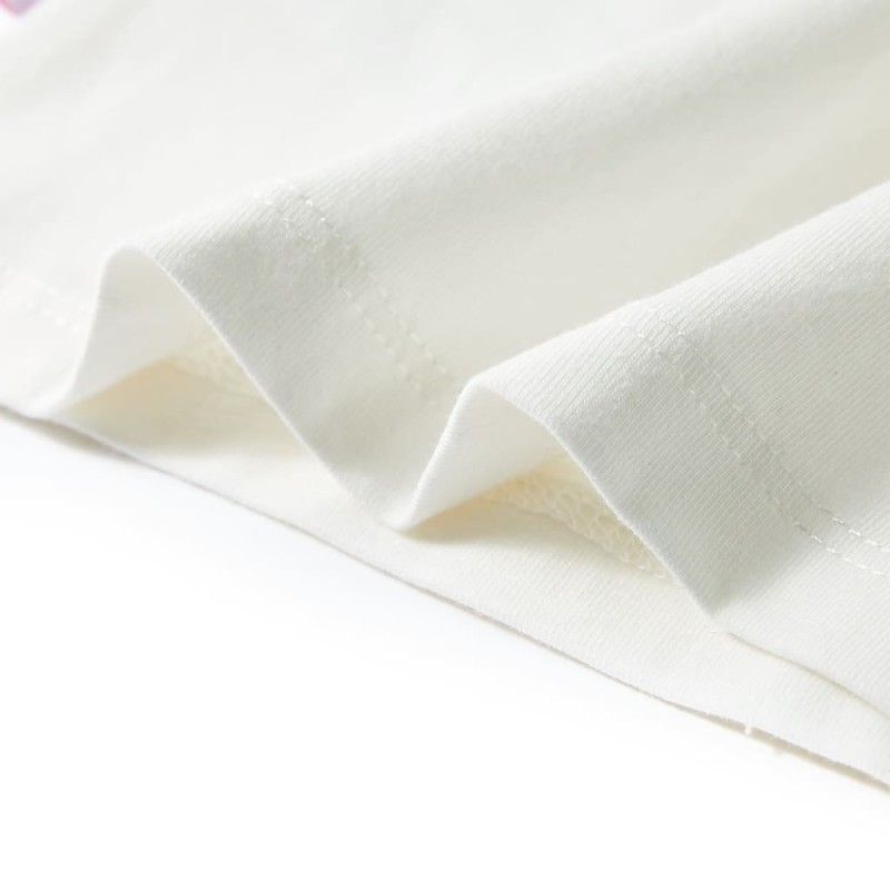 Ekrü színű gyerekpóló 128