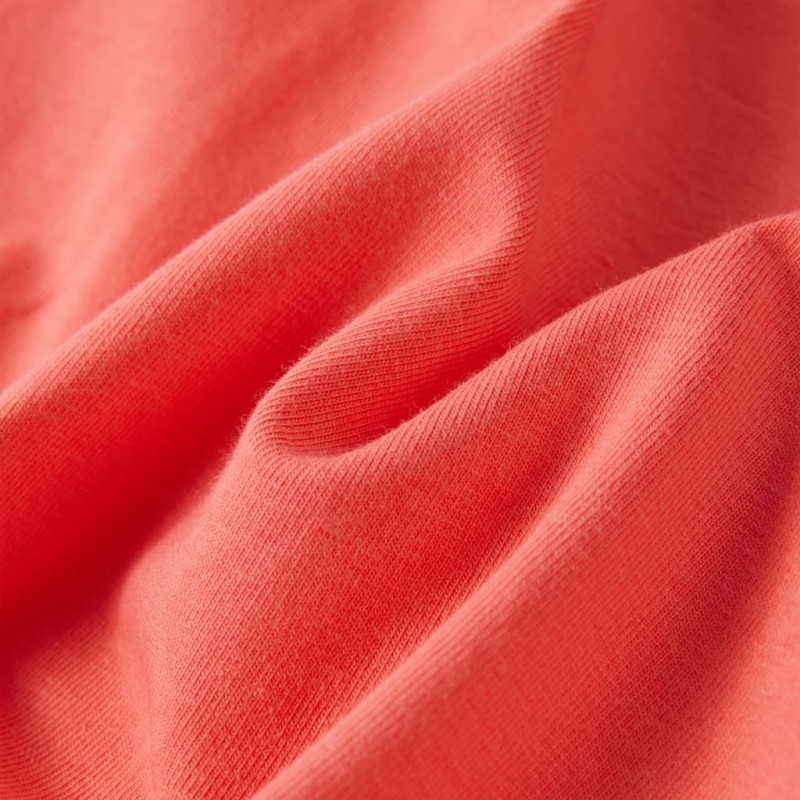 Korall színű gyerekpóló 92