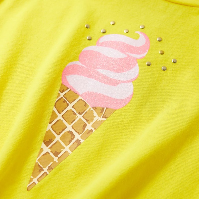 Sárga gyerekpóló 140