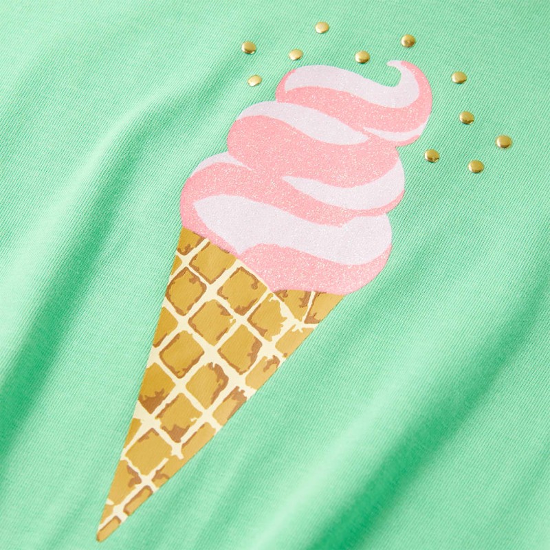 Halványzöld gyerekpóló 92