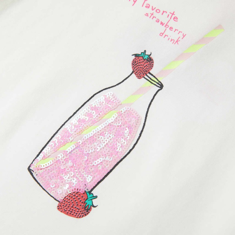 Ekrü színű gyerekpóló 116