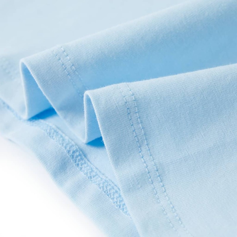 Halványkék gyerekpóló 140