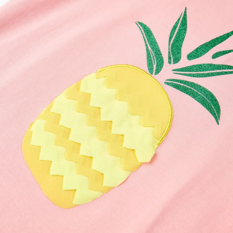 Rózsaszín gyerekpóló 140