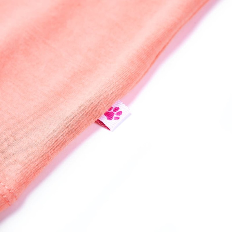 Neon korall gyerekpóló 104