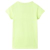 Fluo sárga gyerekpóló 92