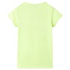 Fluo sárga gyerekpóló 116