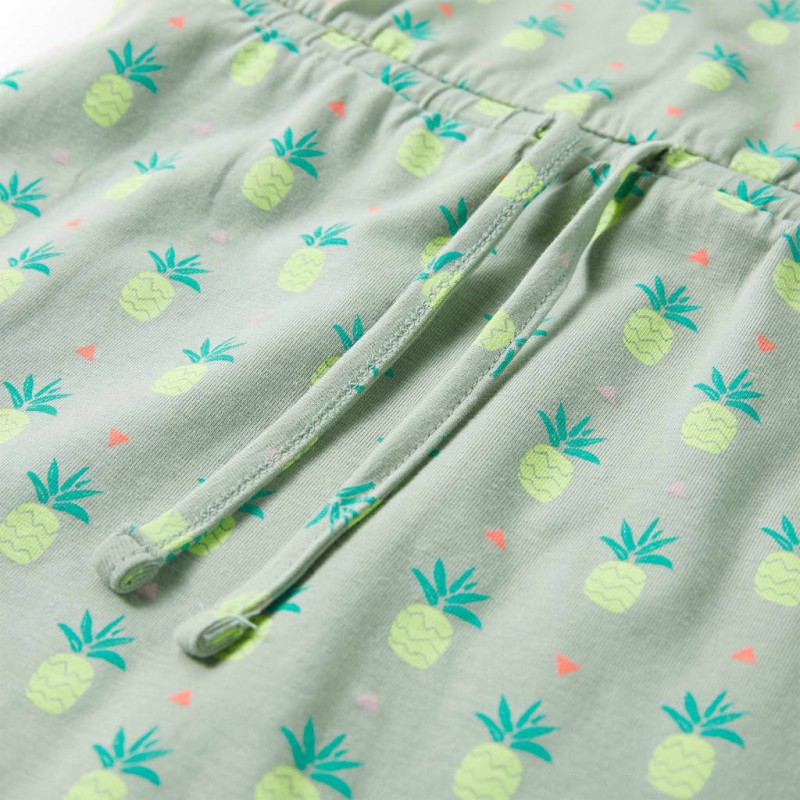 Régi menta színű gyerekruha 140