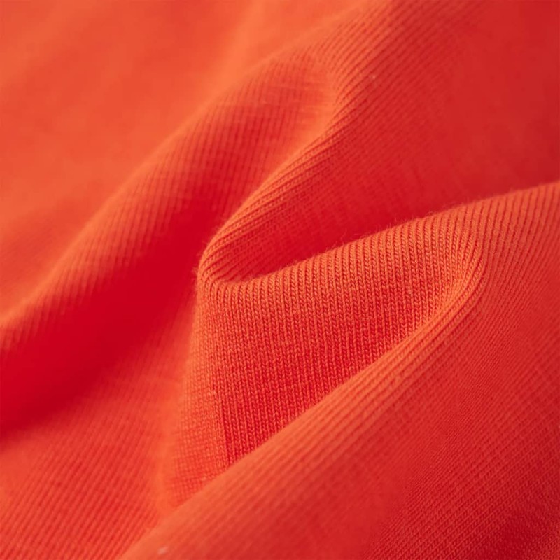 Sötét narancssárga gyerekpóló 140