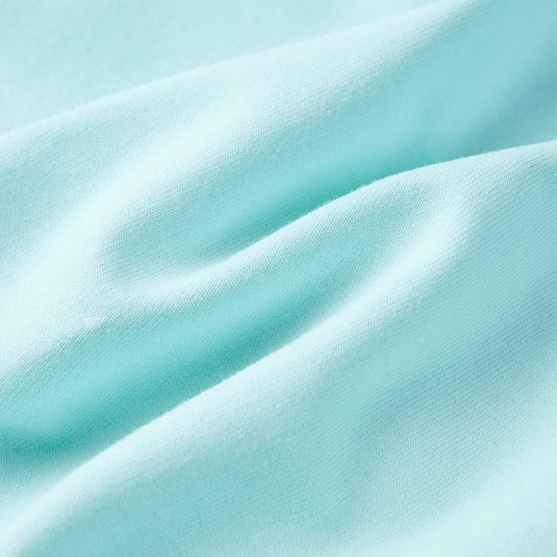 Világoskék kapucnis gyerekpulóver 92