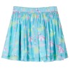 Világoskék redős gyerekszoknya 92