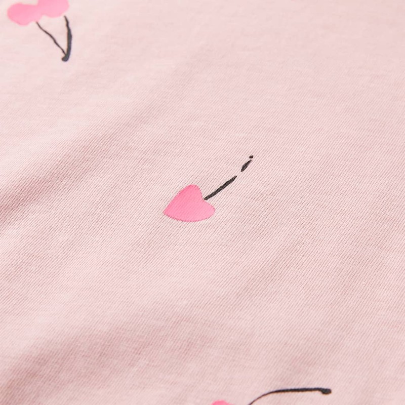 Világos rózsaszín gyerekpóló 92