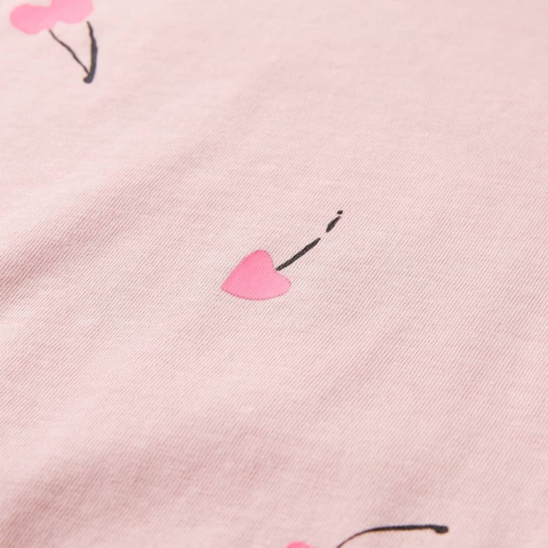 Világos rózsaszín gyerekpóló 104