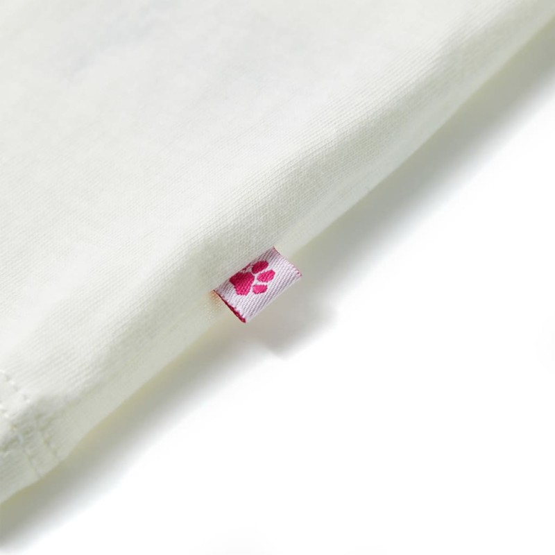 Ekrü színű gyerekpóló 128