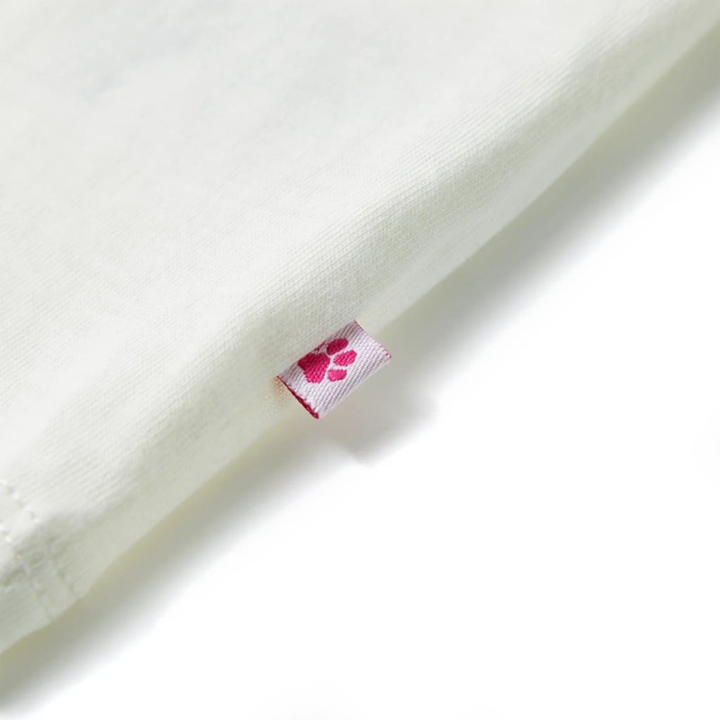 Ekrü színű gyerekpóló 140