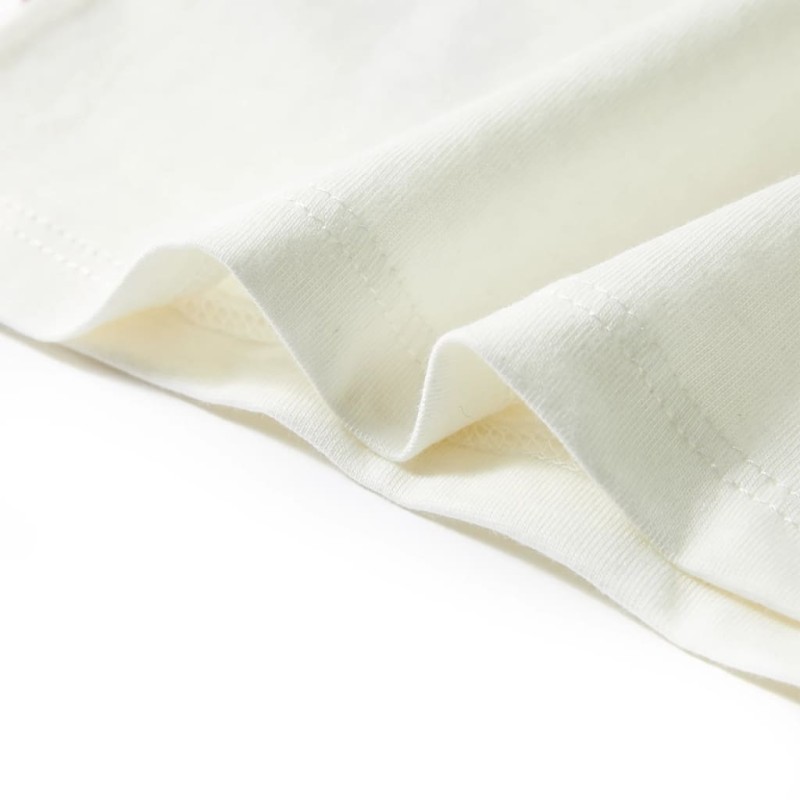 Ekrü színű gyerekpóló 140