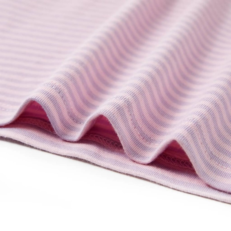 Lila fodros ujjú gyerekpóló 104