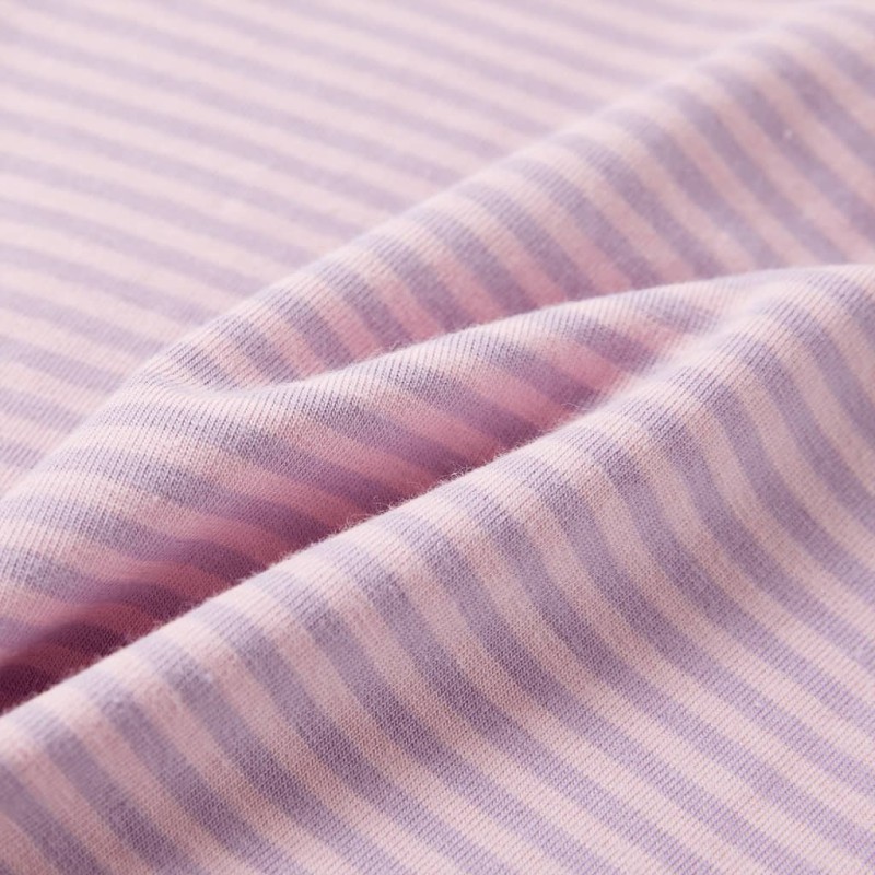 Lila fodros ujjú gyerekpóló 116