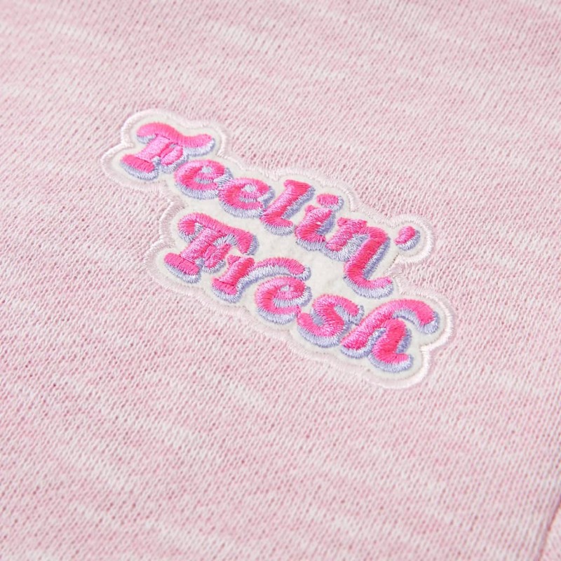 Világoslila gyerekpulóver 104