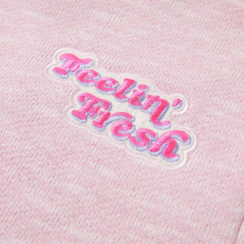 Világoslila gyerekpulóver 116