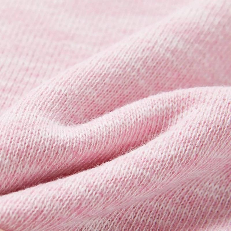 Világoslila gyerekpulóver 128