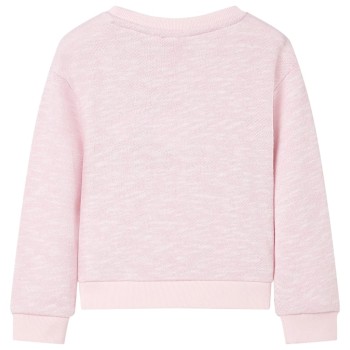 Világoslila gyerekpulóver 140