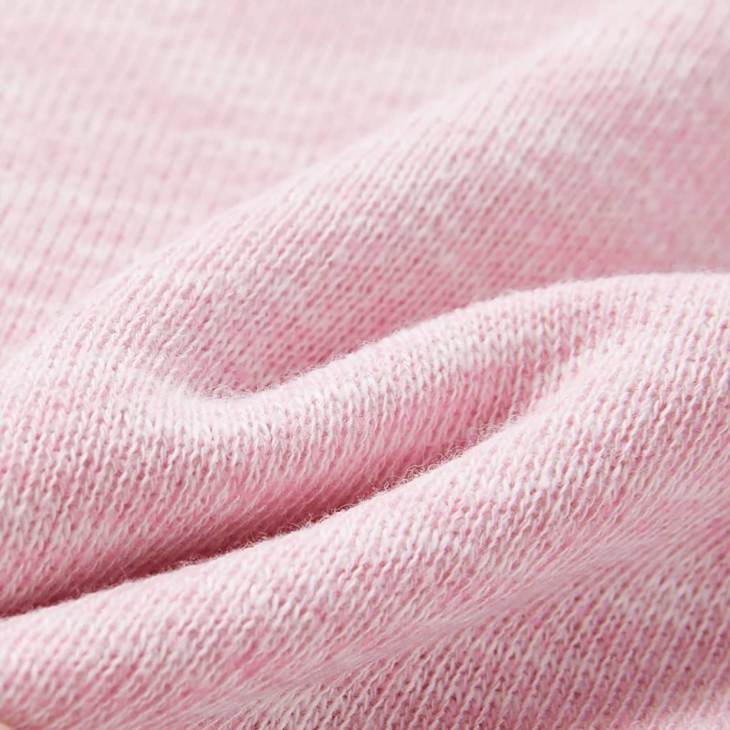 Világoslila gyerekpulóver 140