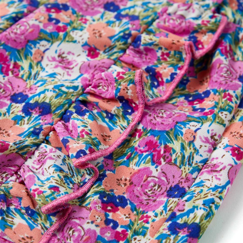 Fukszia színű gyerekrövidnadrág 116