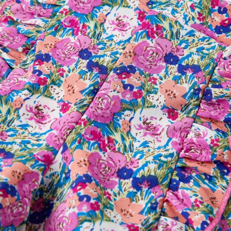 Fukszia színű gyerekrövidnadrág 140