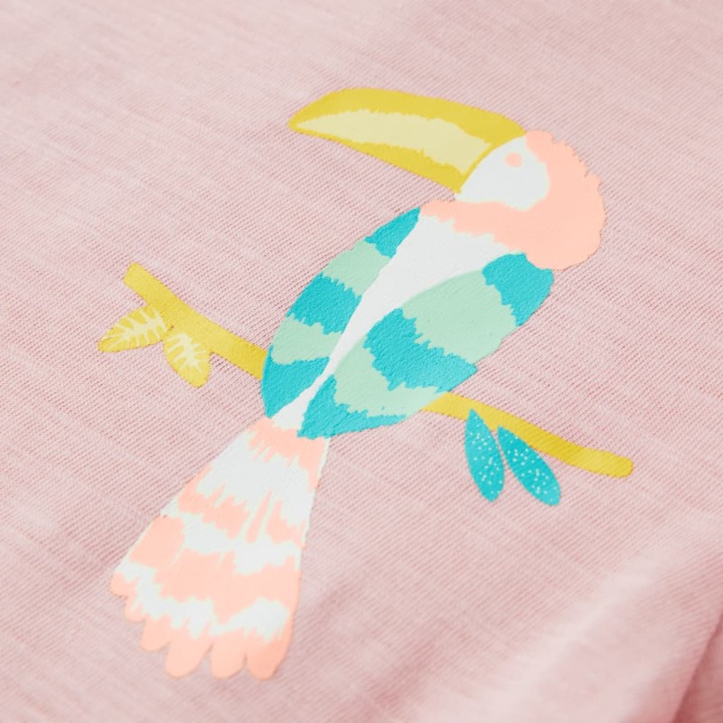 Világos rózsaszín gyerekpóló 104