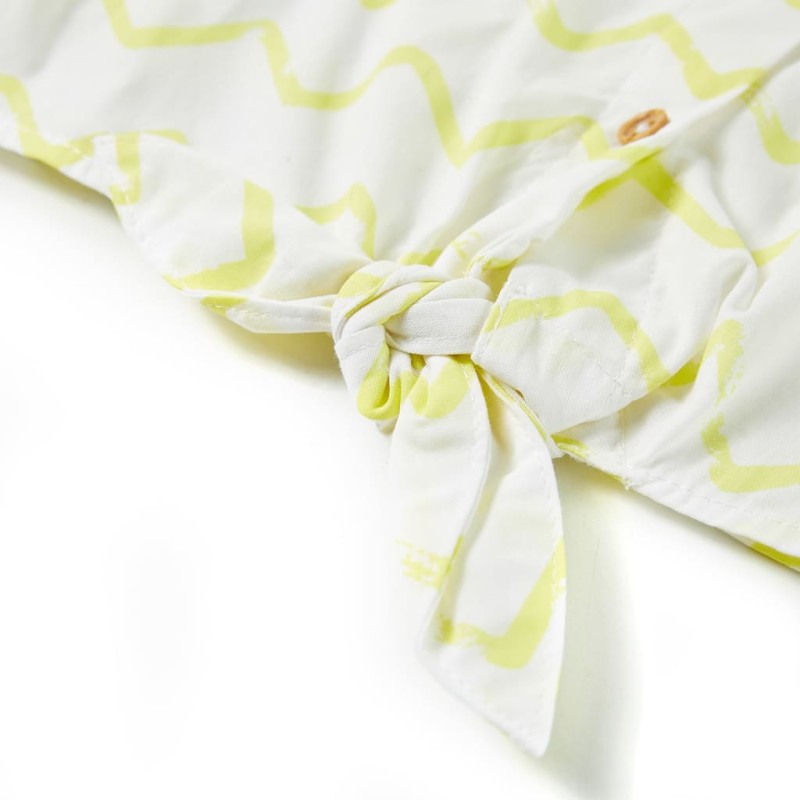 Ekrü színű gyerekpóló 128