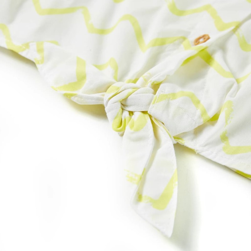 Ekrü színű gyerekpóló 140