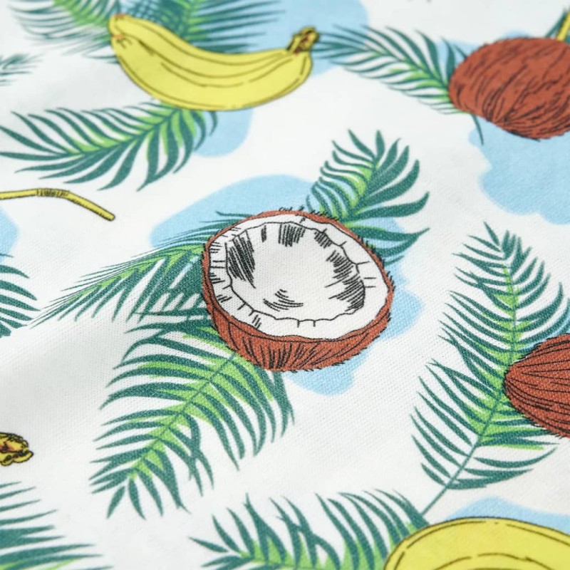 Többszínű rövid ujjú gyerekpóló 92