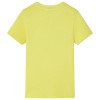 Sárga rövid ujjú gyerekpóló 104