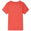 Világos piros gyerekpóló 104