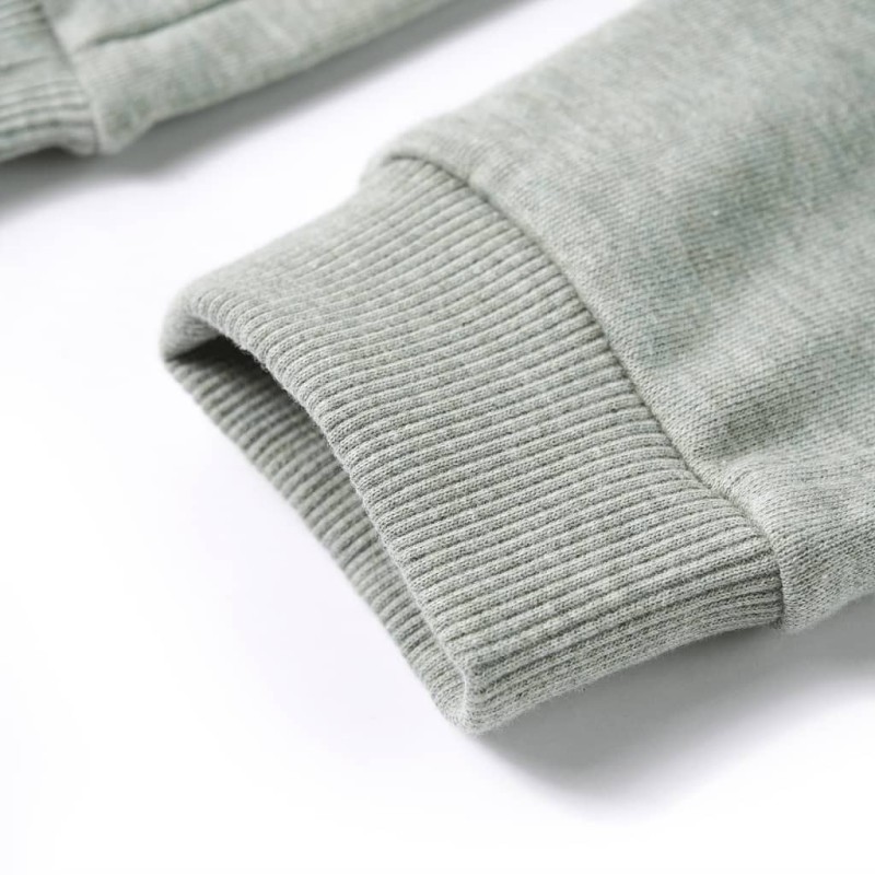 Világos khaki gyerek melegítőnadrág 140