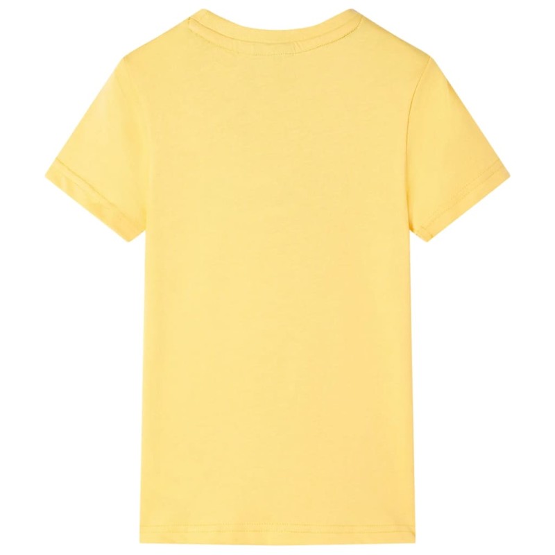 Világos okker gyerekpóló 128