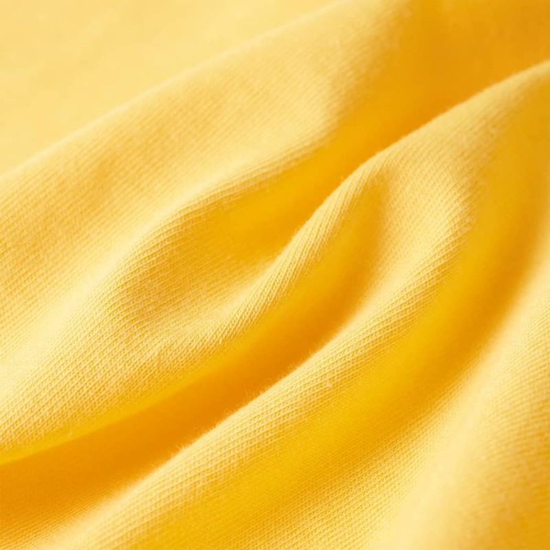 Világos okker gyerekpóló 140