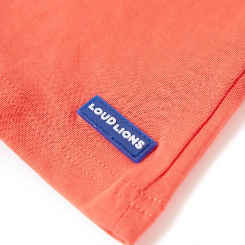 Világos piros gyerekpóló 92