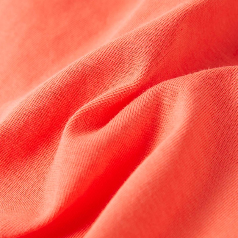 Világos piros gyerekpóló 140