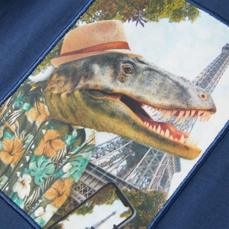 Sötétkék gyerekpóló 92