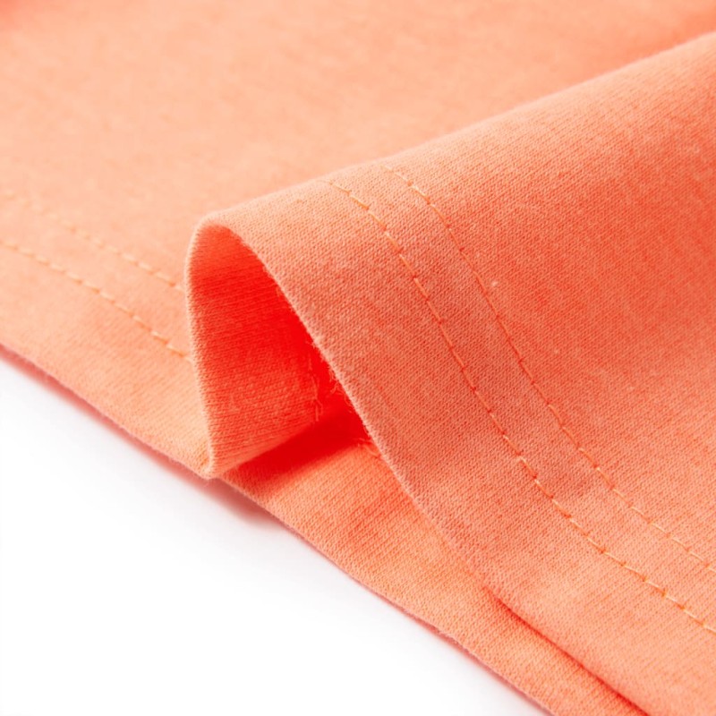 Neon narancssárga gyerekpóló 128