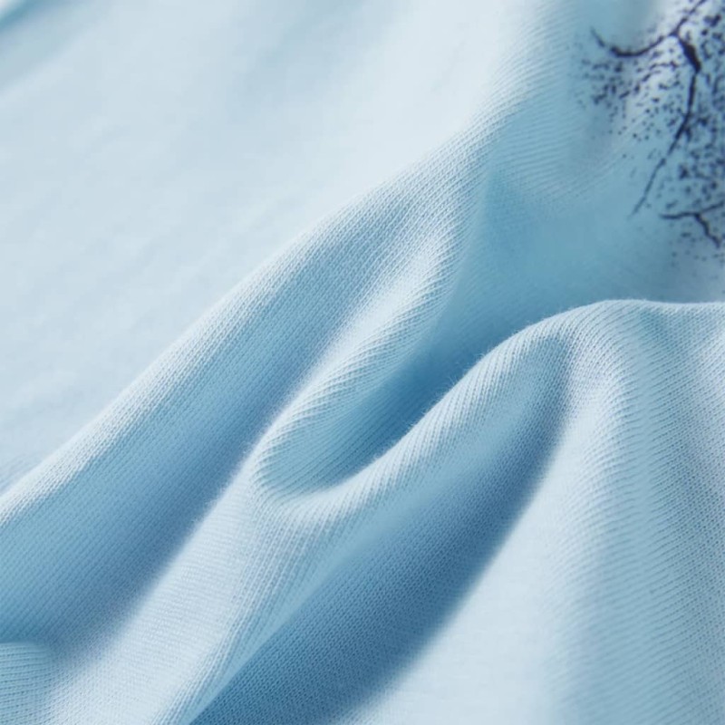 Világoskék gyerekpóló 140