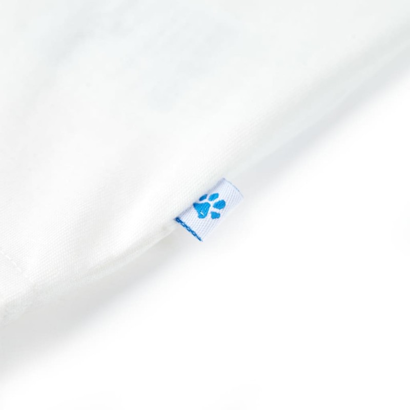 Ekrü színű rövid ujjú gyerekpóló 92