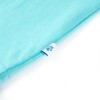Aqua színű rövid ujjú gyerekpóló 128