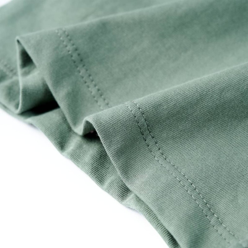 Khaki rövid ujjú gyerekpóló 92