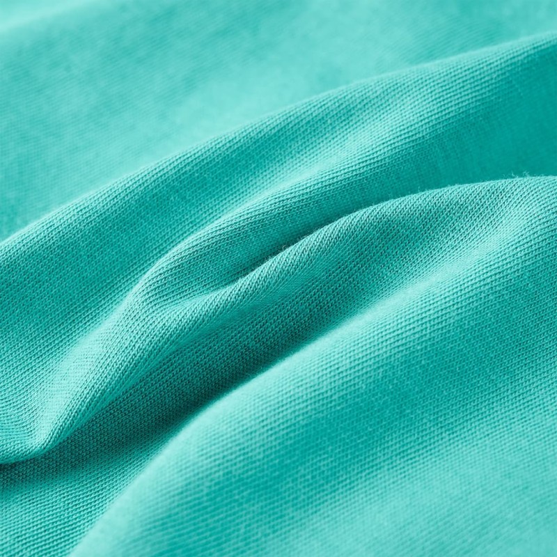 Sötét mentaszínű rövid ujjú gyerekpóló 92