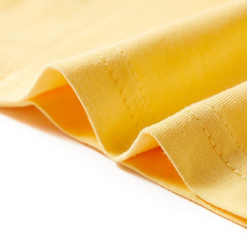 Sárga rövid ujjú gyerekpóló 116